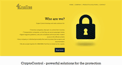 Desktop Screenshot of cryptocontrol.net
