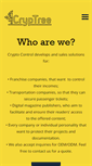 Mobile Screenshot of cryptocontrol.net